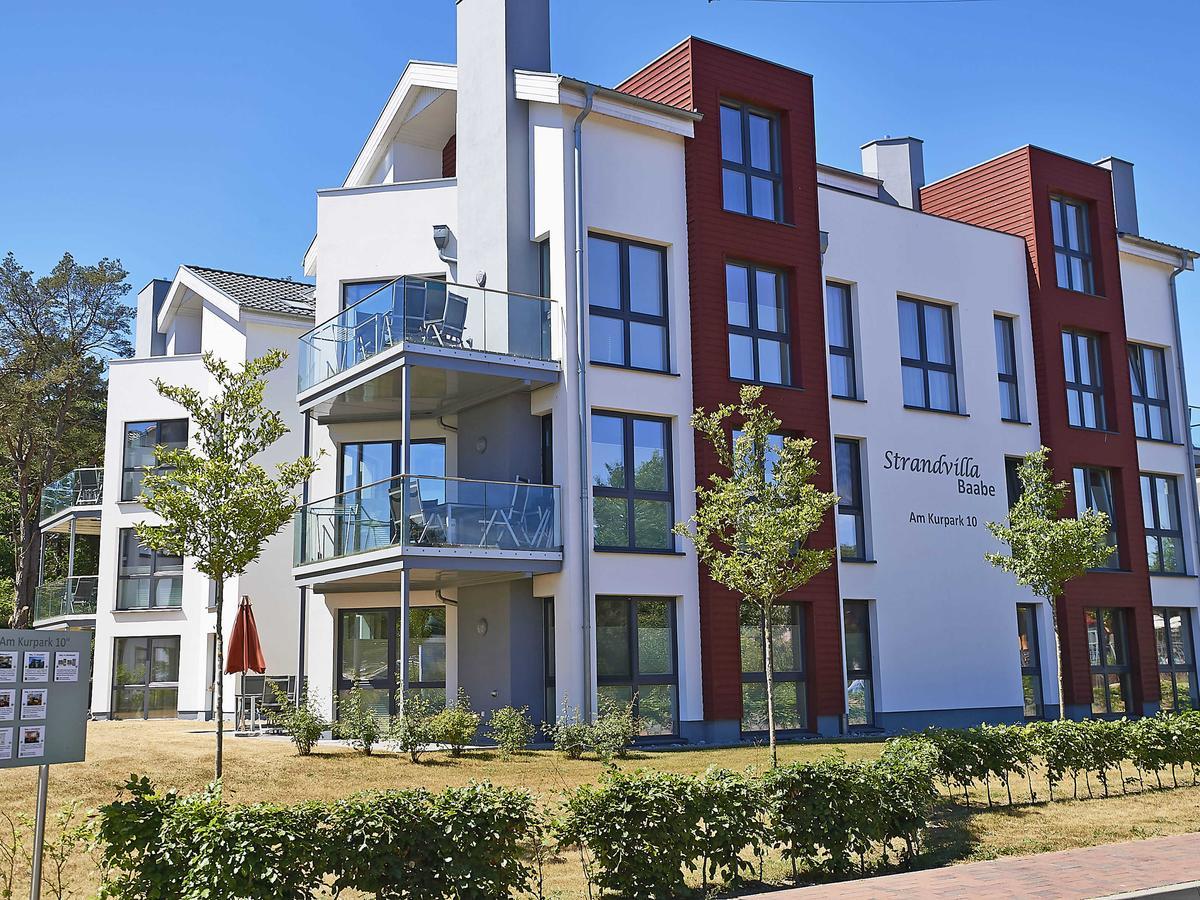 Strandvilla Baabe - Wg 12 Mit Meerblick, Kamin, Sauna, Whirlpool Экстерьер фото